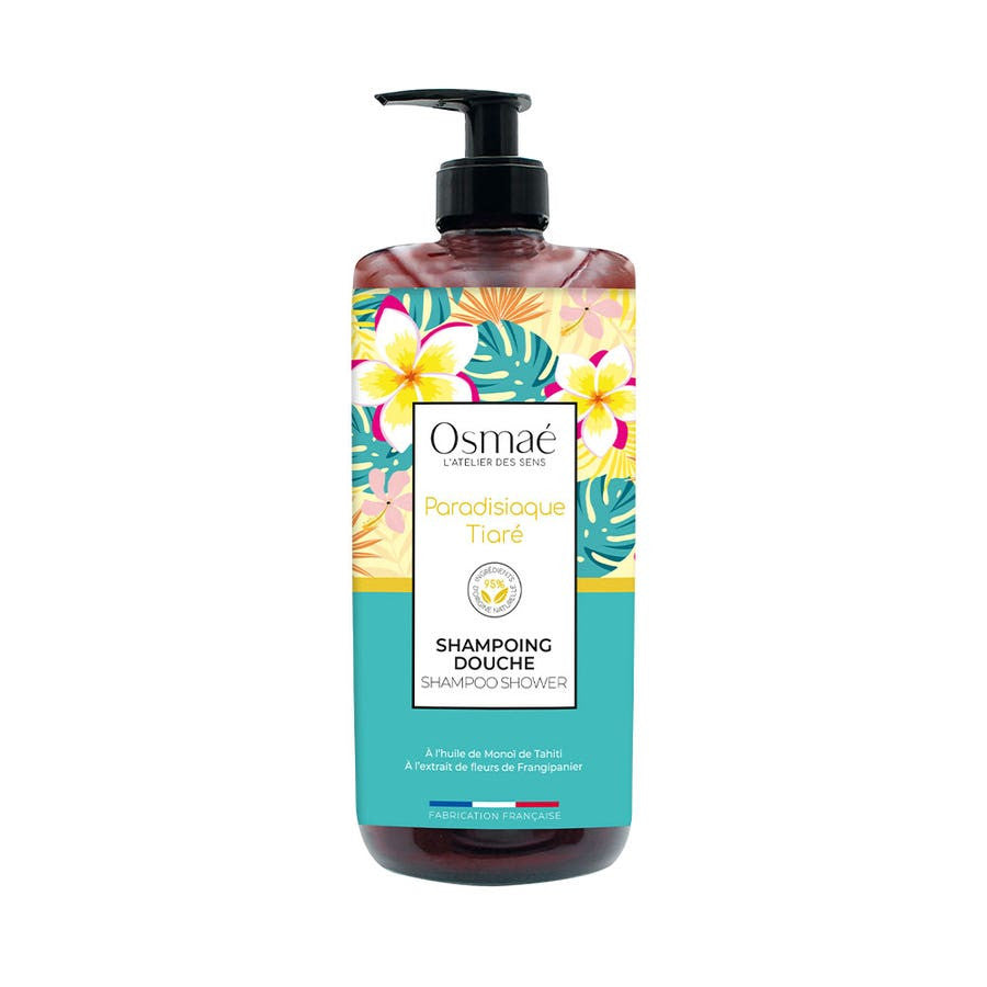 Osmae Tiar Paradise Shower Shampoo All Skin and Hair Types 1L (33,81fl oz)