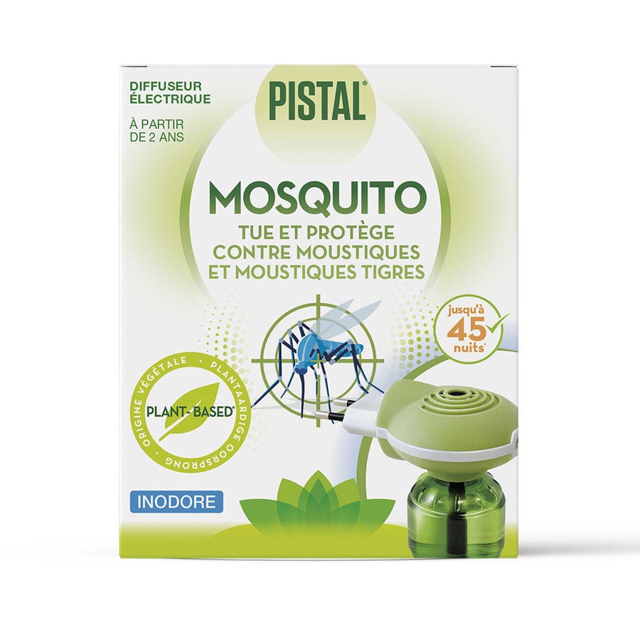 Pistal Mosquito Diffuser & Refill Plant 45 Nights