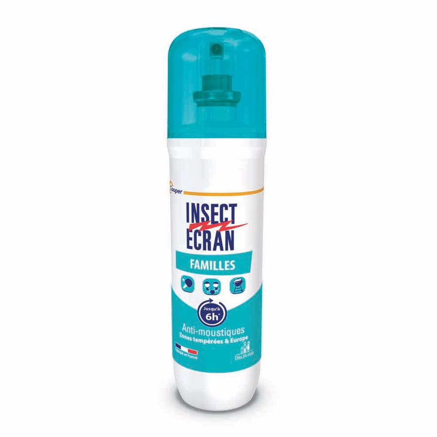 Insect Ecran Skin Family Mosquito Repellent Adult & Kids 100ml (3.38 fl oz)
