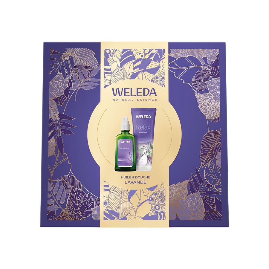 Weleda Lavender Giftboxes Body Oil & Shower