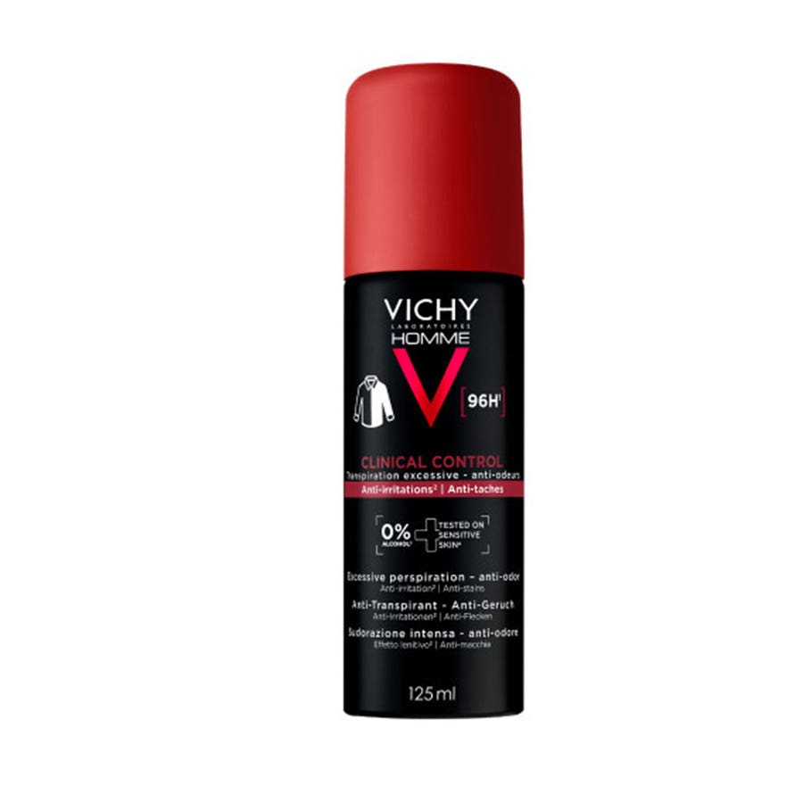 Vichy Man Extreme 96-hour antiperspirant 125ml (4.23 fl oz)