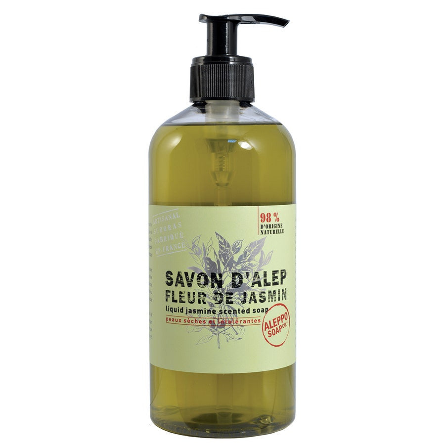 Tad Fleur De Jasmin Liquid Aleppo Soap 500ml (16.90fl oz)