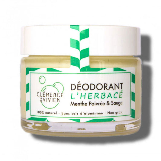 Clemence&Vivien Natural cream deodorant with essential oils 50g (1.76oz)