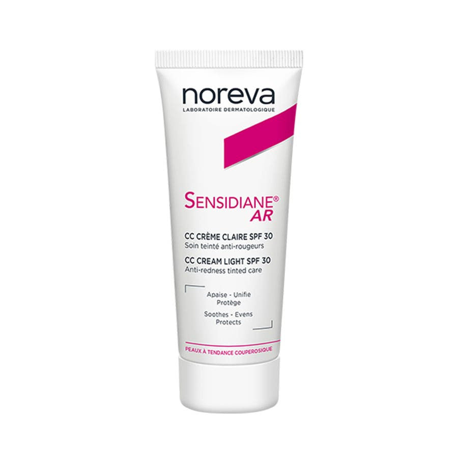 Noreva Sensidiane Ar CC Cream Light SPF30 Soothes 40ml (1,35fl oz)