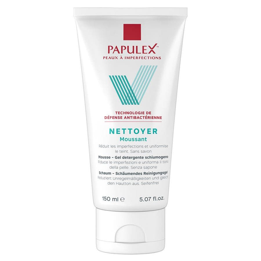 Alliance Papulex Soap - Free Foaming Gel Blemish - prone skin 150ml (5.07fl oz) - FrenchBeautyHub