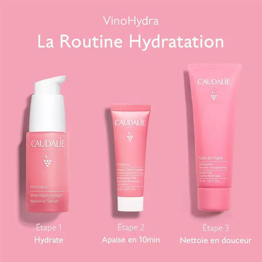 Caudalie VinoHydra Hydration Routine Giftboxes - FrenchBeautyHub
