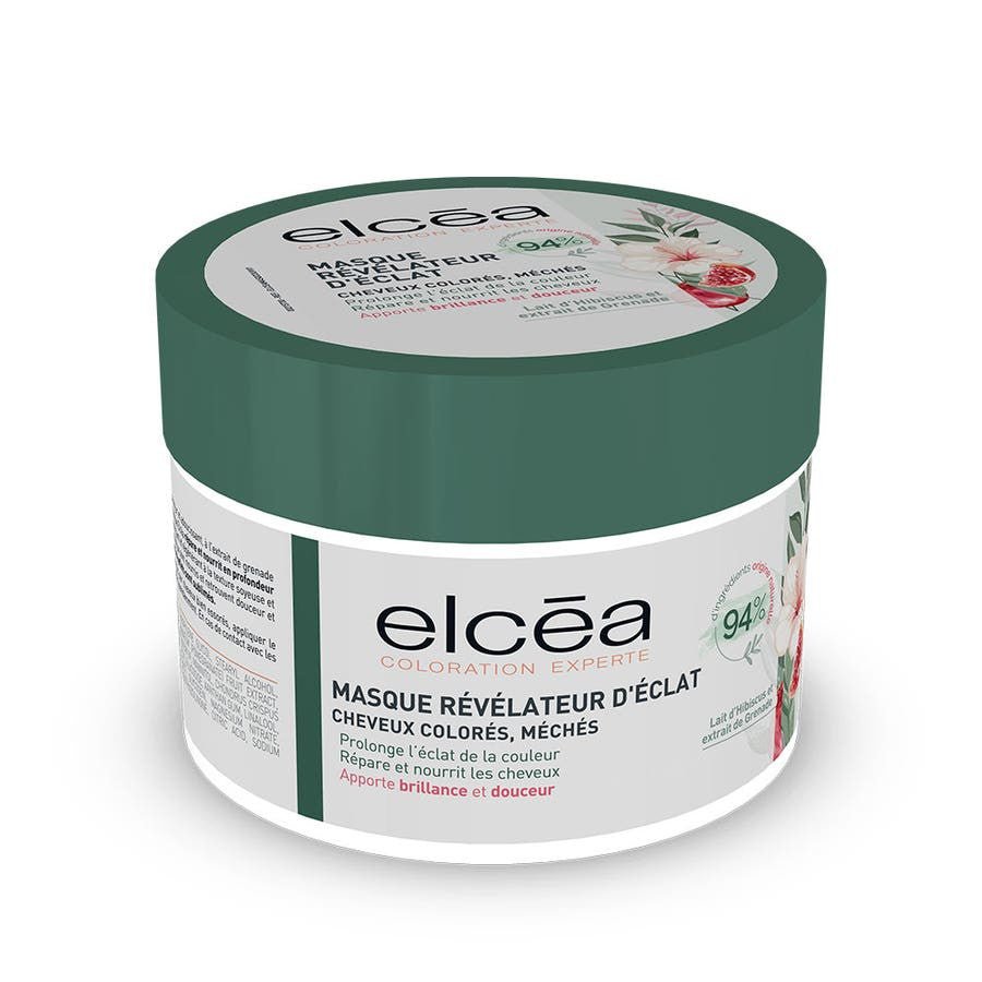 Elcea Shine And Radiance Mask Coloured Hair 200ml (6.76fl oz) - FrenchBeautyHub