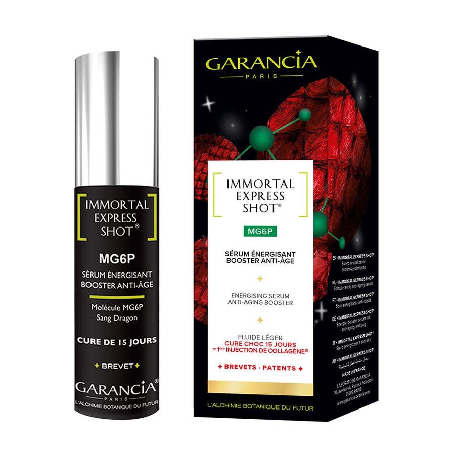 Garancia Immortal Express Shot Mg6p Energising Serum 15ml (0.50fl oz) - FrenchBeautyHub