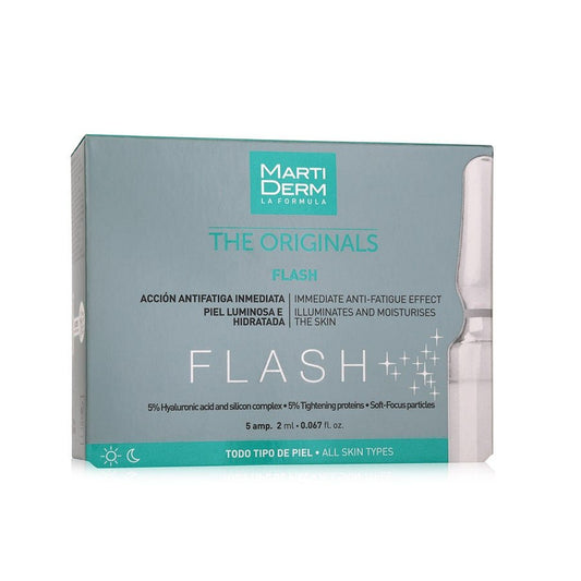 Martiderm The Originals Flash 5 Ampoules 10ml (0.33fl oz) - FrenchBeautyHub
