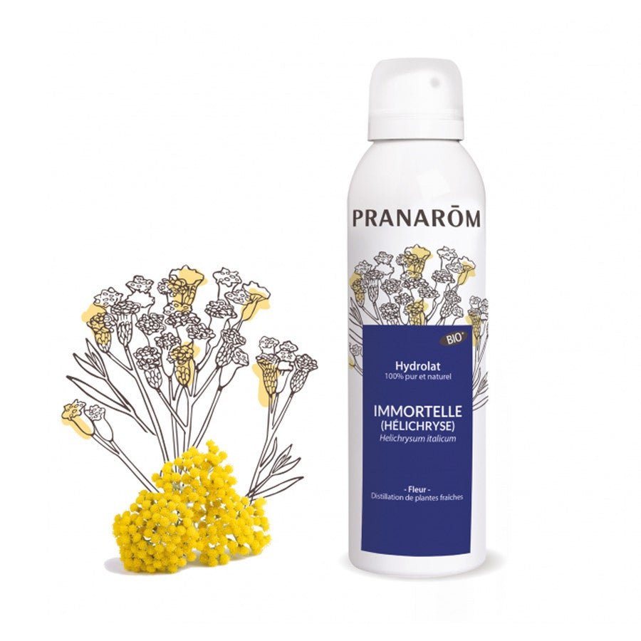 Pranarm Hydrosol of Organic Immortelle Helichrysum 150ml (5.07fl oz) - FrenchBeautyHub