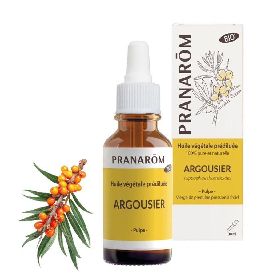 Pranarm Plant oils Organic Sea Buckthorn Plant Oil 30ml (1.01fl oz) - FrenchBeautyHub