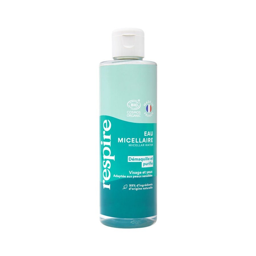Respire Face and Eyes Micellar Water 200ml (6.76fl oz) - FrenchBeautyHub