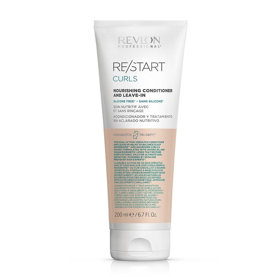 Revlon Professional Re/Start™ Nourishing Curls Conditioner with and without rinsing 200ml (6.76fl oz) - FrenchBeautyHub