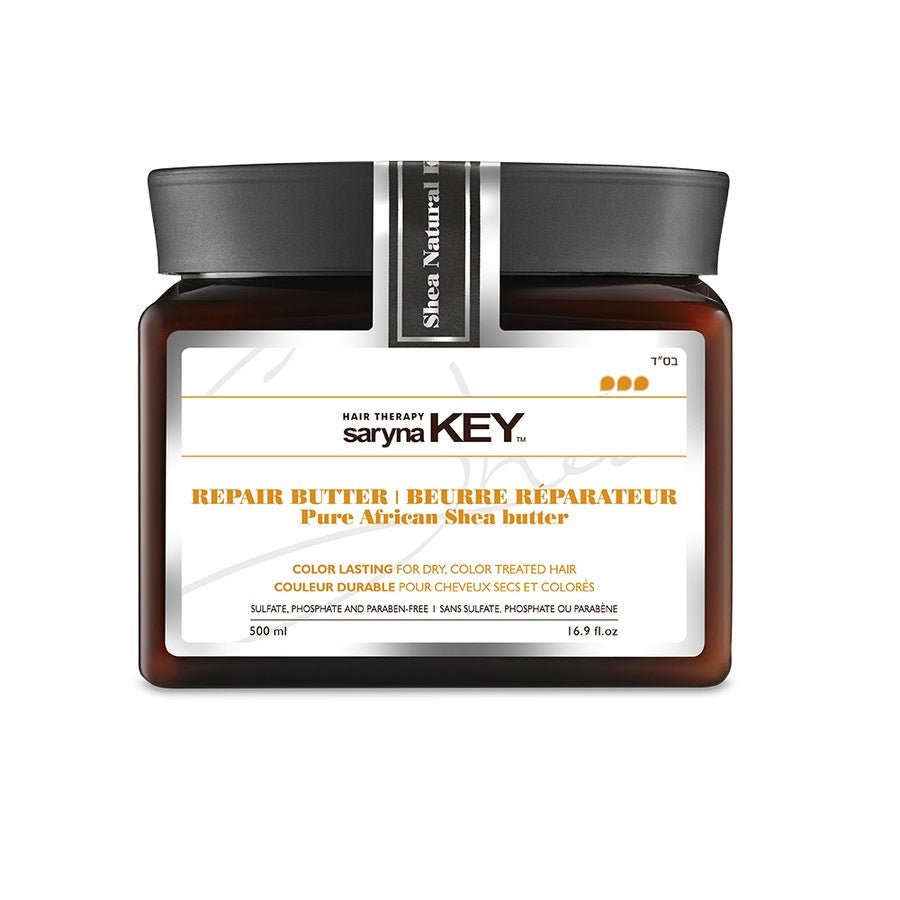 Saryna Key Color Lasting Pure African Shea Butter repairing hair butter 500ml (16.90fl oz) - FrenchBeautyHub