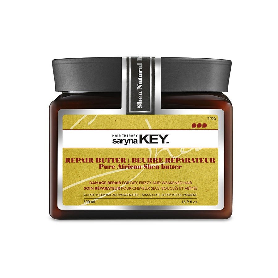 Saryna Key Damage Repair Pure African Shea Butter 500ml (16.90 fl oz) - FrenchBeautyHub