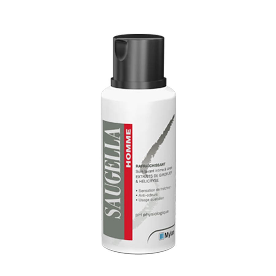 Saugella Man Man Fresh Cleansing Emulsion 200ml (6.76fl oz) - FrenchBeautyHub