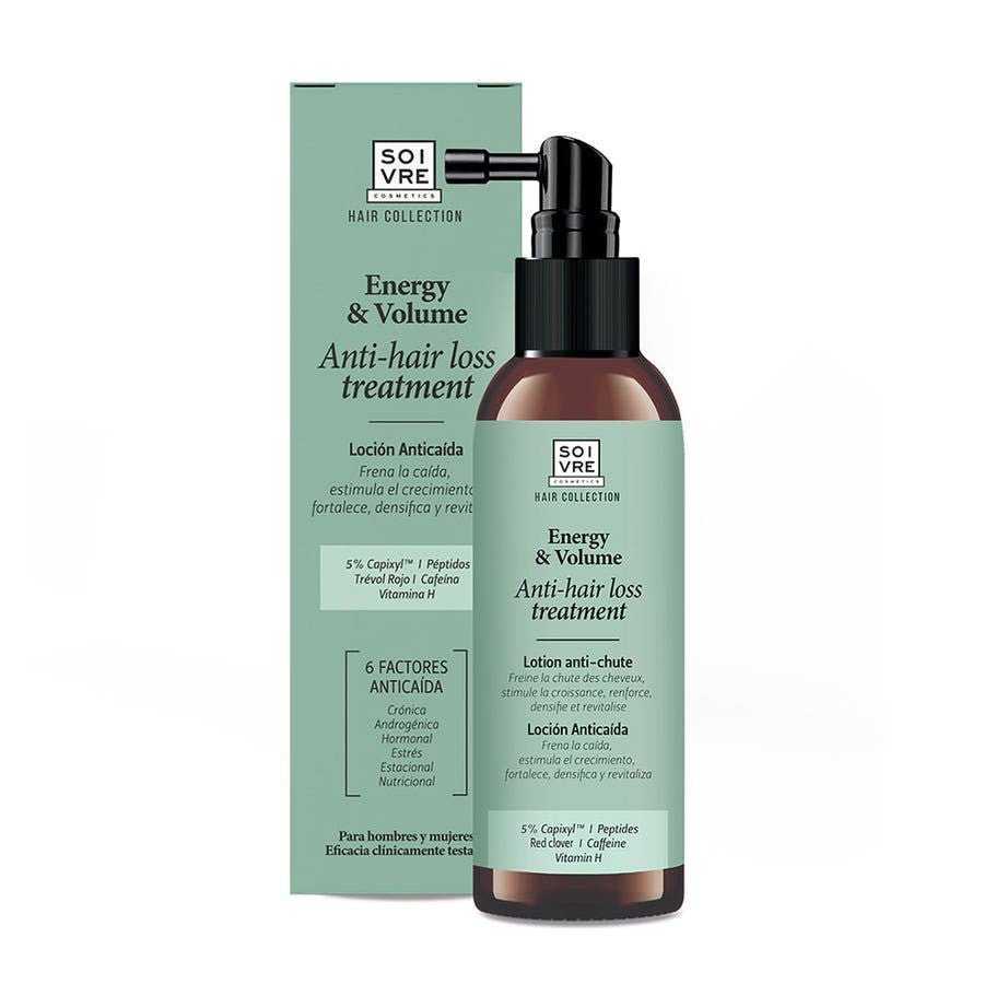 Soivre Cosmetics Energy & Volume Anti - Hair Loss Lotion 100ml (3.38fl oz) - FrenchBeautyHub