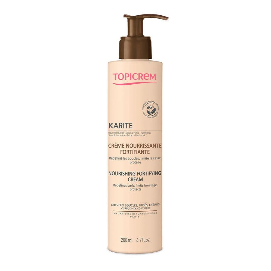 Topicrem Karite Nourishing Fortifying Cream 200ml (6.76fl oz) - FrenchBeautyHub