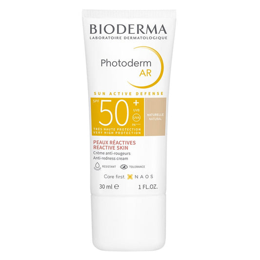 Bioderma Photoderm AR Anti-Redness Cream SPF50+ Natural 30ml (1.01floz)