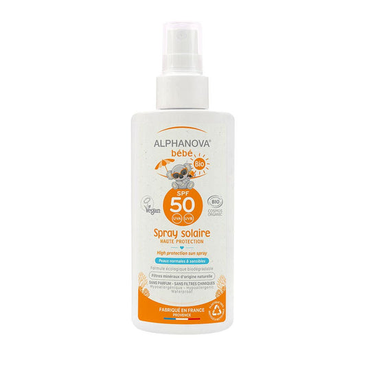 Alphanova Bb Hypoallergenic Organic Sun Spray SPF 50 125g (4.22fl oz)