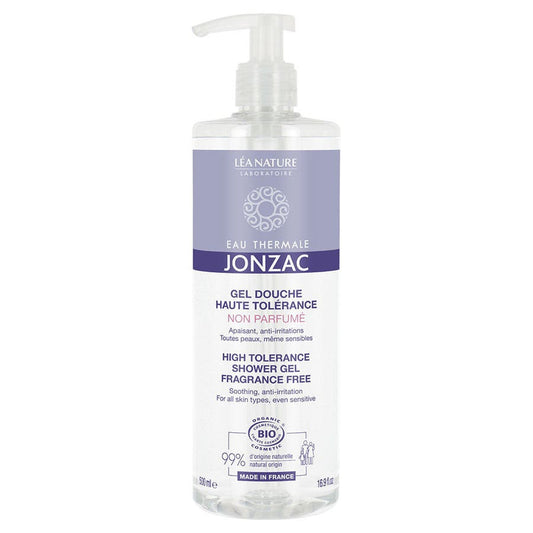 Eau thermale Jonzac High Tolerance Shower Gel Perfume Free 500ml (16.90fl oz)