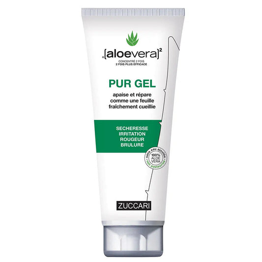 Zuccari [aloevera]2 Pur unpasteurised Aloe Vera Gel without added water 2x concentrate 300ml (10,14fl oz)
