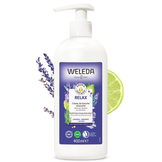 Weleda Aroma Shower Relaxing Shower Gel for All Skin Types 400ml (13.52 fl oz)