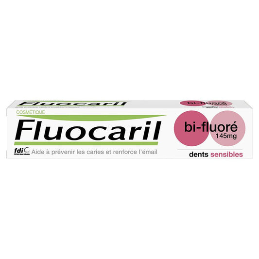 Fluocaril Bi-Fluoride 145mg Sensitive Teeth Toothpaste 75ml (2.53fl oz)