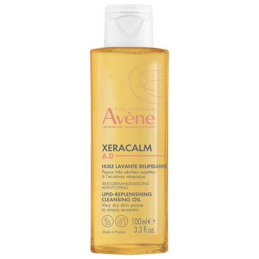 Avène Xeracalm A.D Lipid Replenishing Cleansing Oil Peaux très sèches 100ml (3.38 fl oz)