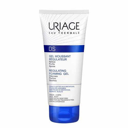 Uriage D.S. Regulating Foaming Gel for Irritated Skin 150ml (5.07 fl oz)
