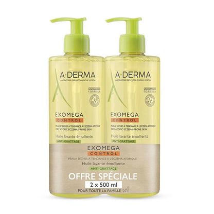 A-Derma Exomega Control Emollient Cleansing Oil