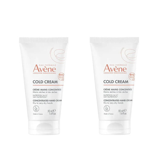 Avène Cold Cream Hand Cream 50ml x2 (1.69fl oz x2)