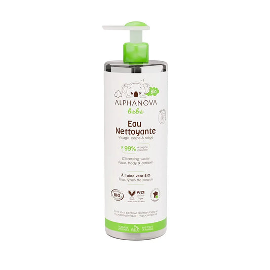 Alphanova Bébé Baby Cleansing Water 500ml (16.91fl oz)