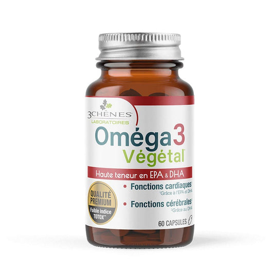 Chênes Plant-based Omegas 3 60 capsules