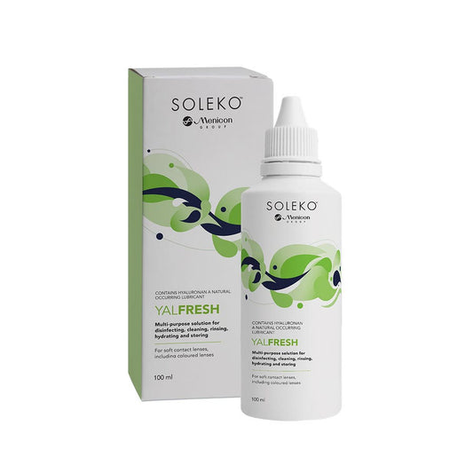 Menicon Multifunctional solution for soft lenses with Hyaluronic Acid 100ml (3.38 fl oz)