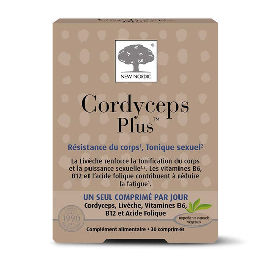New Nordic Cordyceps Plus 30 Tablets