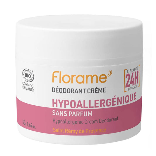 Florame Deodorant Cream Hypoallergenic Organic 50g (1.76 oz)