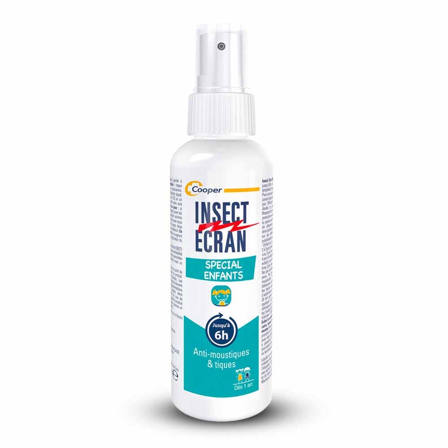 Insect Ecran Skin Anti-moustiques Kids Jusqu'à 6h 100ml (3.38 fl oz)