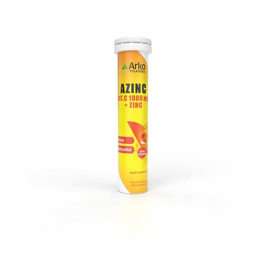 Arkopharma Azinc Vitamin C 1000mg + Zinc 20 tablets