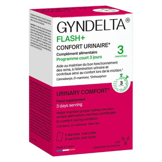 Ccd Gyndelta Flash+ Urinary comfort x6 bags 300g (10.58 oz)