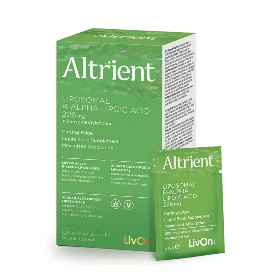 Abundance Altrient R-Alpha Lipoic Acid 30 sachets of 5.7ml (0.19 fl oz)