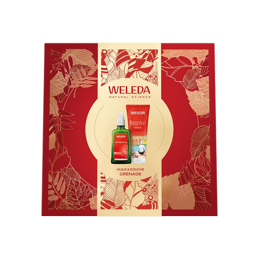Weleda Pomegranate Giftboxes Body Oil &amp; Shower