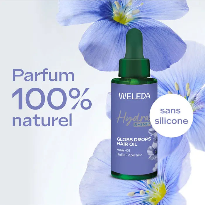 Weleda Hydra Shine Gloss Drops Hair-Oil 30ml (1.01 fl oz)