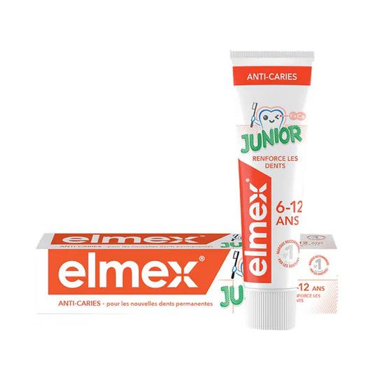 Elmex Duo Junior Toothpaste 6-12 years Anti-cavities 75ml (2.54fl oz)