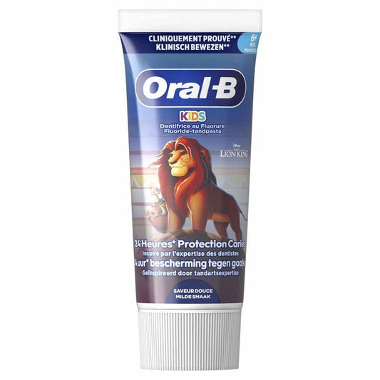 Oral-B Kids Children's toothpaste suitable for 6 months and older 60ml (2.03 fl oz)