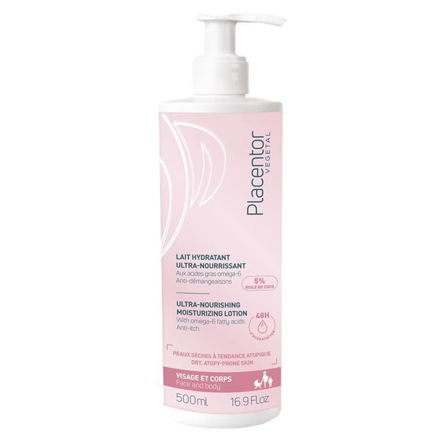 Placentor Végétal Ultra-nourishing hydrating body milk 500ml (16.91 fl oz)