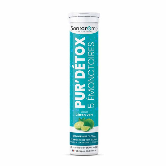Santarome Pur'Detox 5 Emunctories 20 effervescent tablets