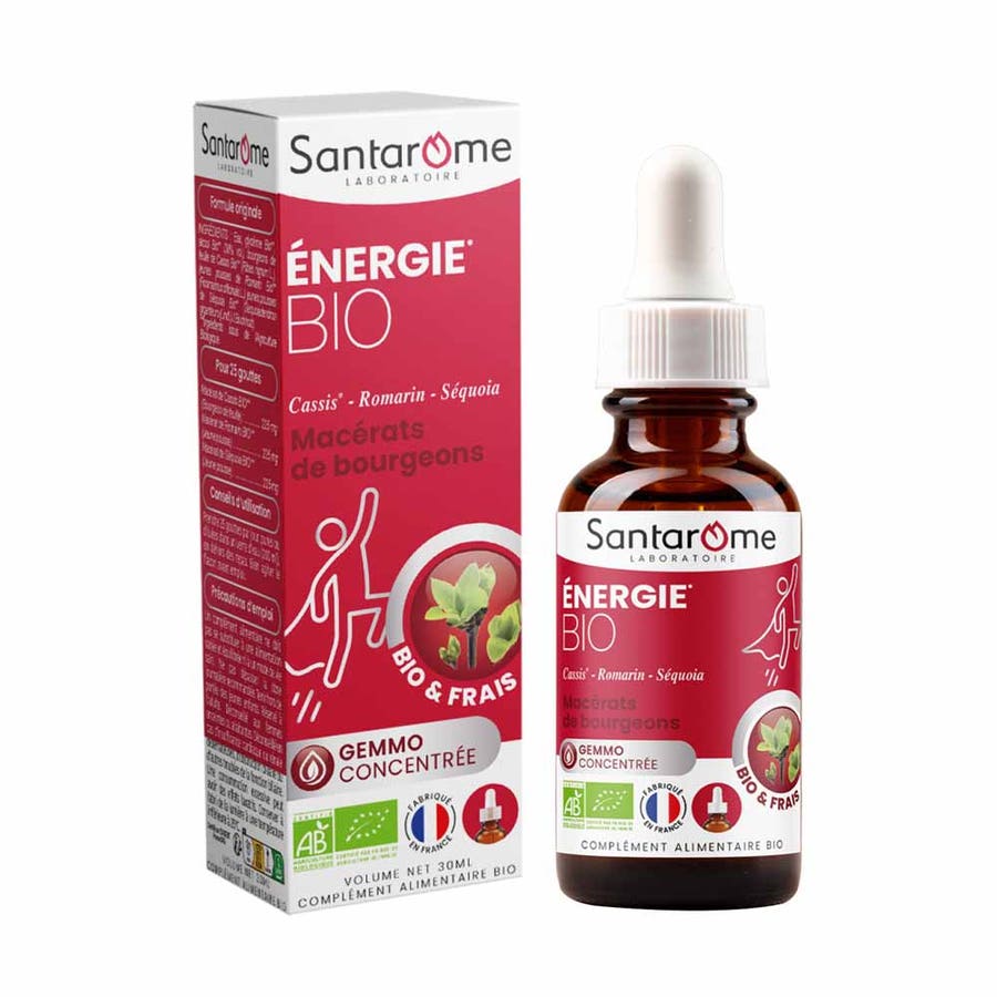 Santarome Gemmo Organic Energy Bud Macerate 30ml (1.01 fl oz)
