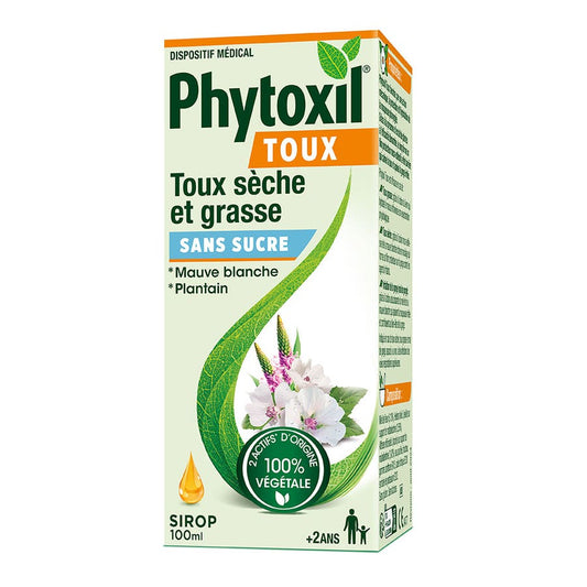 Phytoxil Sugar Free Syrup For Cough 100ml (3.38 fl oz)