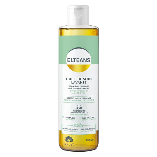 Jaldes Elteans Cleansing Care Oil Dry Sensitive or Atopy-prone Skin 250ml (8.45fl oz)